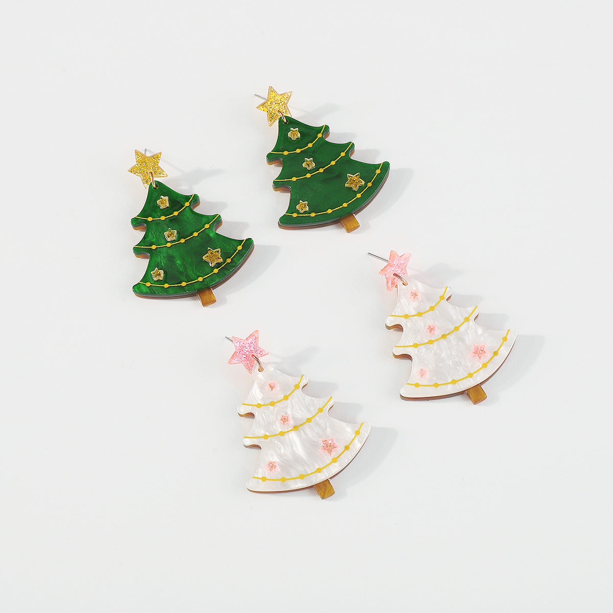Wholesale Christmas Fashion Creative Beaded Earrings